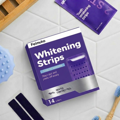 Purple Teeth Whitening Strips lifestyle