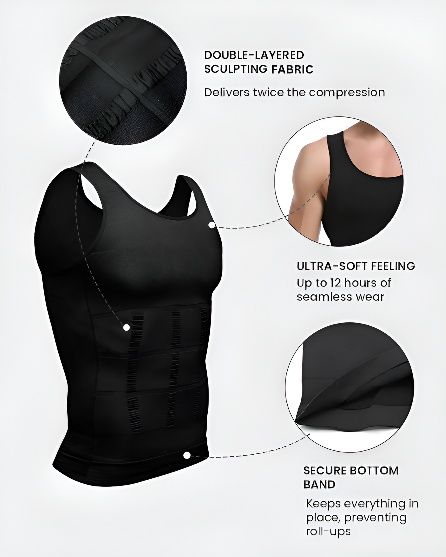 Nestly™ Men's ShapeFit Tank